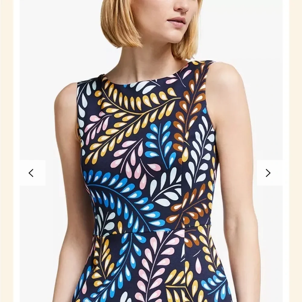 Boden Mary Sleeveless Print Midi Dress - Picture 7 of 14